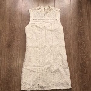 White womens dress